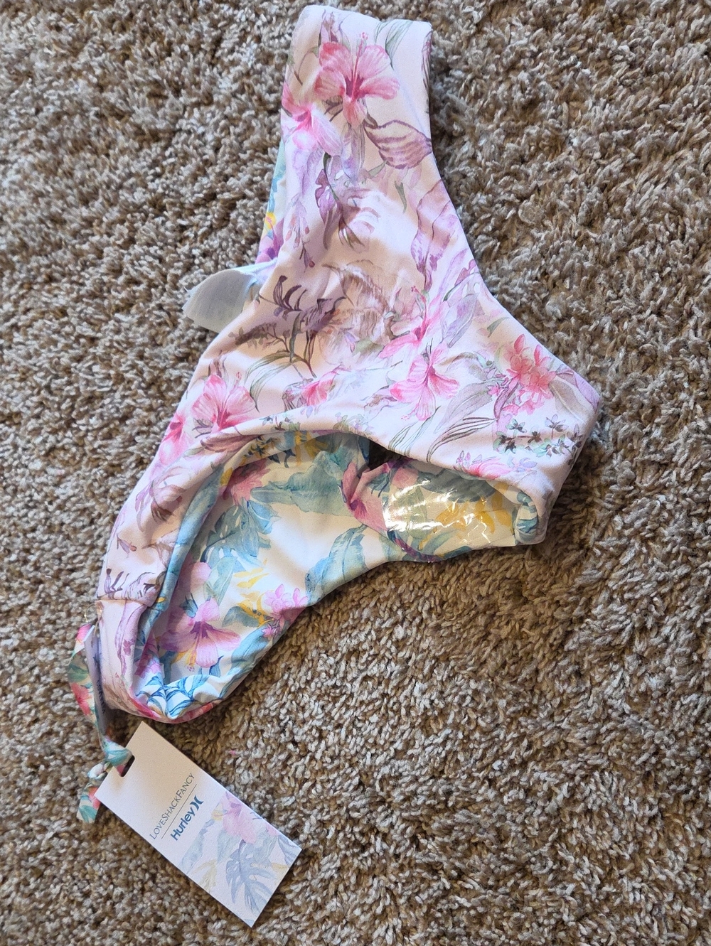 LoveShackFancy x Hurley Reversable Bikini Bottom